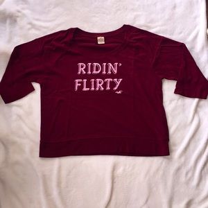 Ridin' Flirty Half-Sleeve Sweater